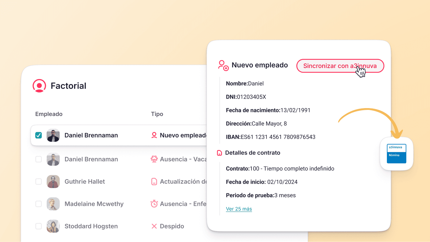 Facilita y acelera el calculo de nómina
