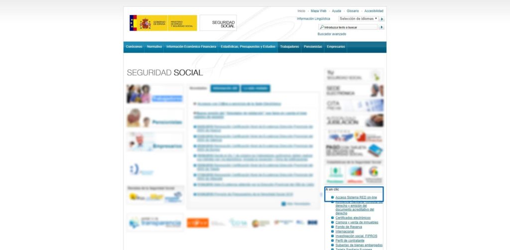 Solicitar online un Informe de Datos de Cotización de la Seguridad Social