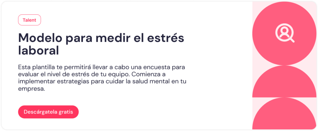 encuesta de estrés laboral
