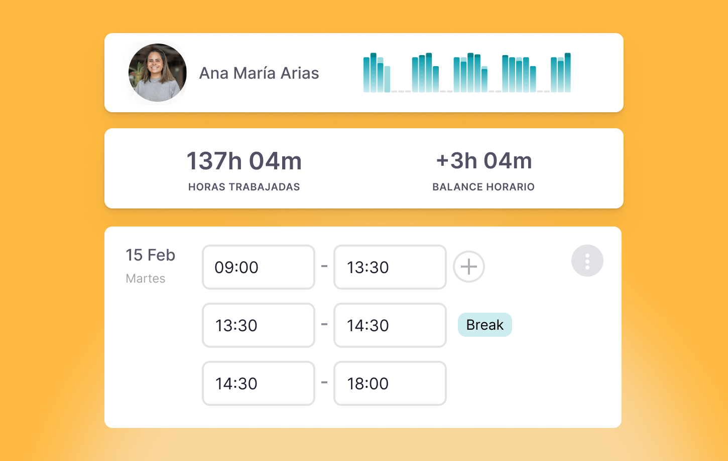 control horario